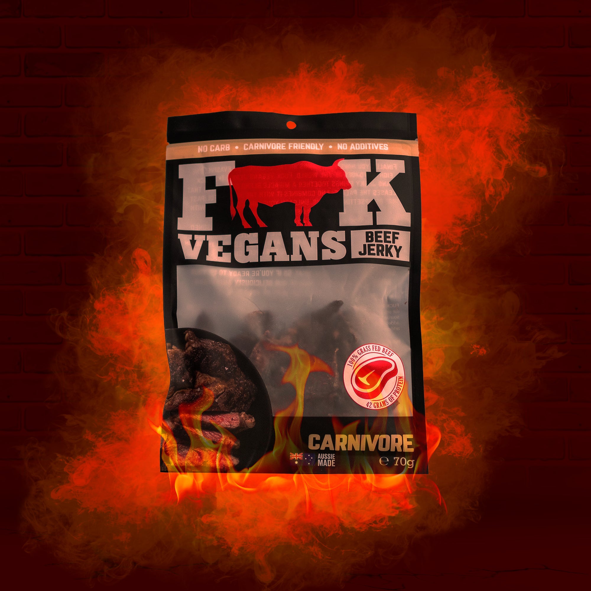 Fuck Vegans Carnivore Flavour