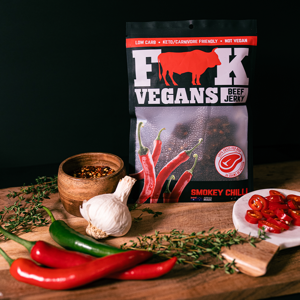 Fuck Vegans Smokey Chilli Flavour