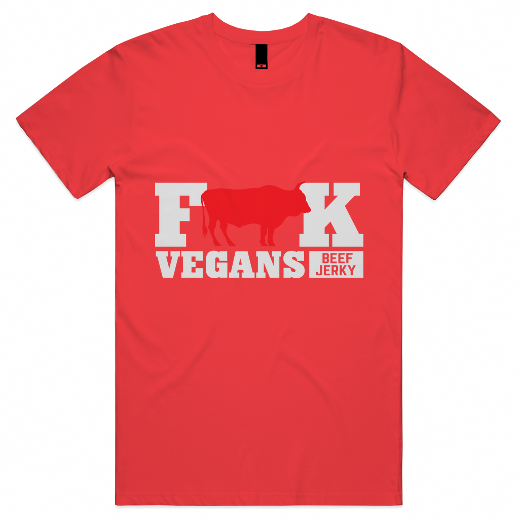 Fuck Vegans Beef Jerky Staple Unisex Tee