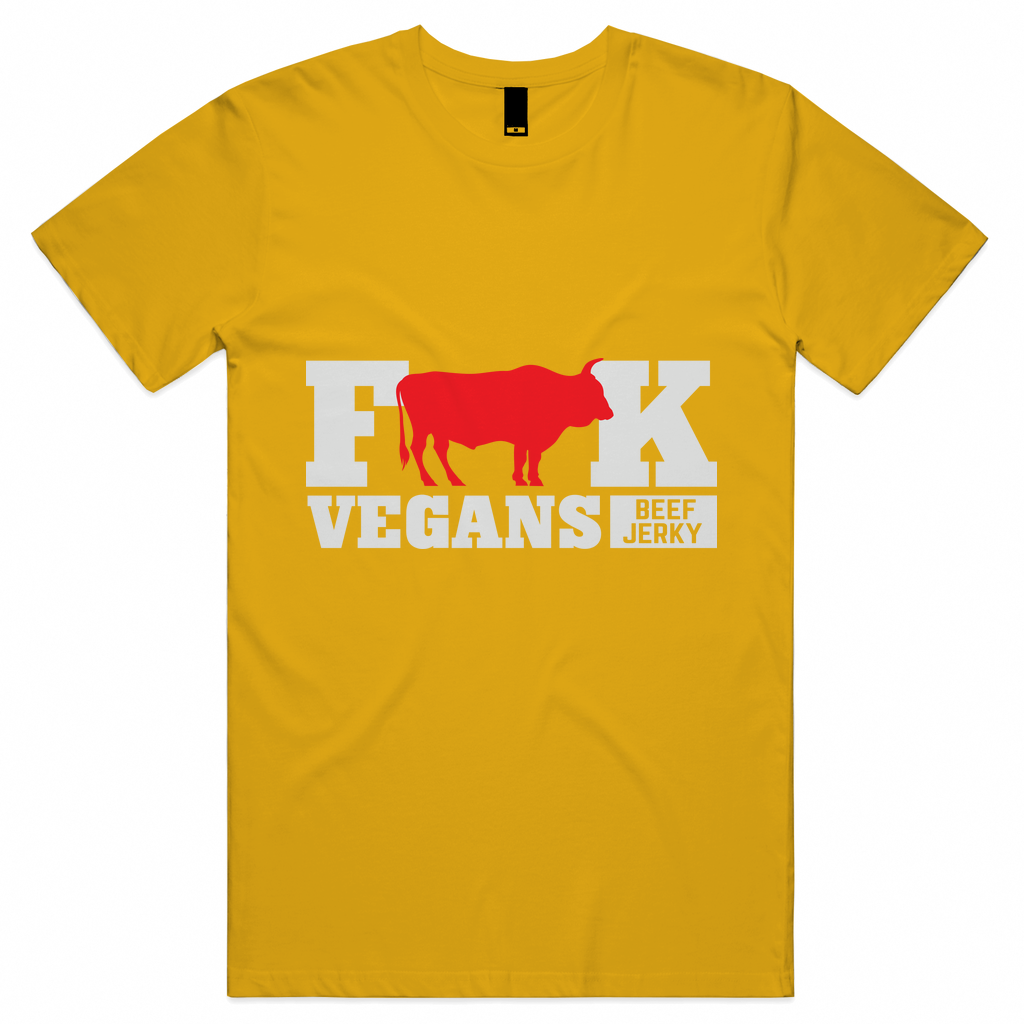 Fuck Vegans Beef Jerky Staple Unisex Tee