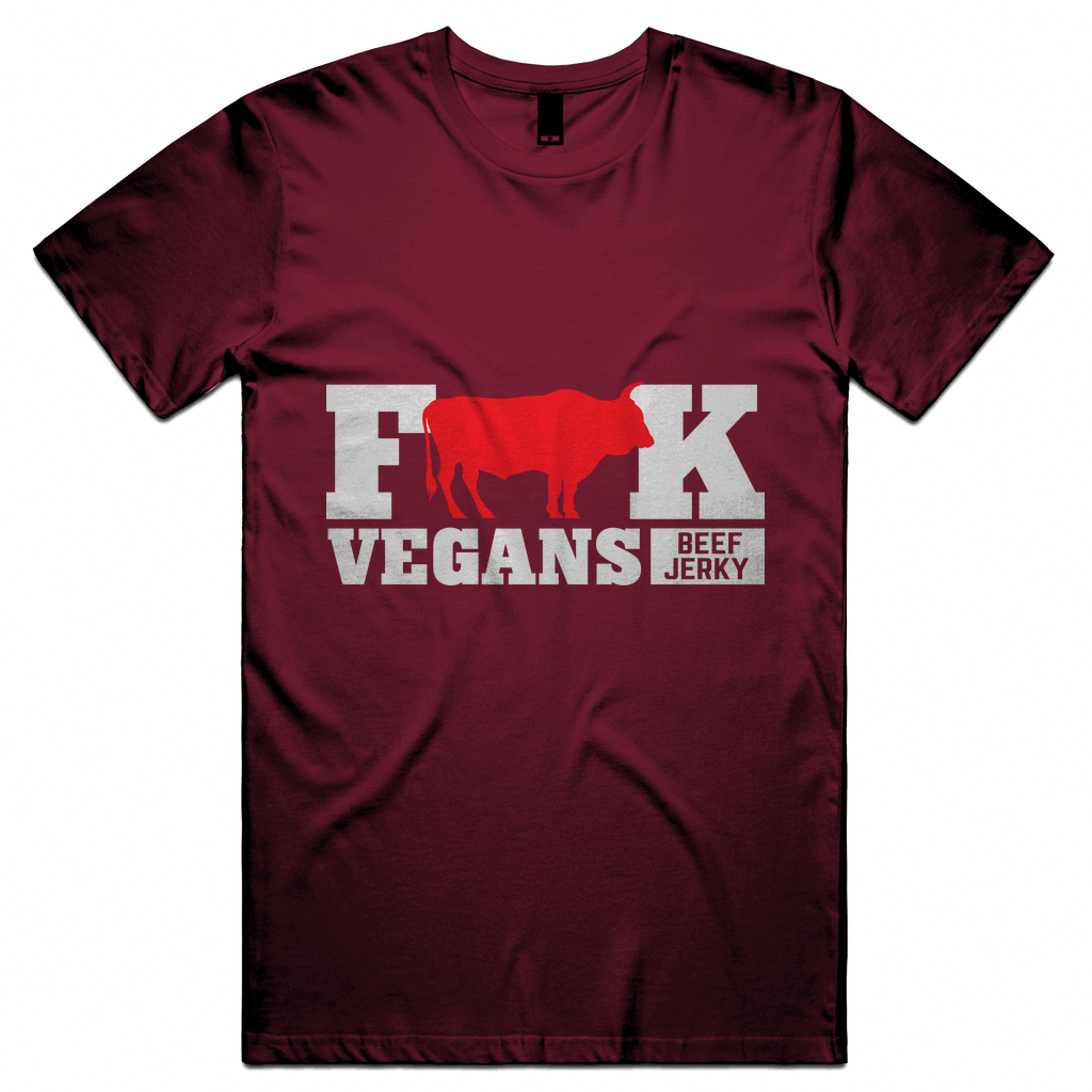 Fuck Vegans Beef Jerky Staple Unisex Tee