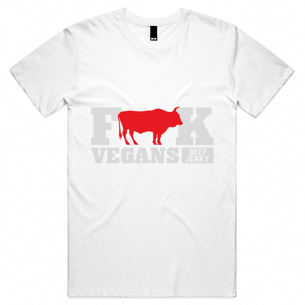 Fuck Vegans Beef Jerky Staple Unisex Tee