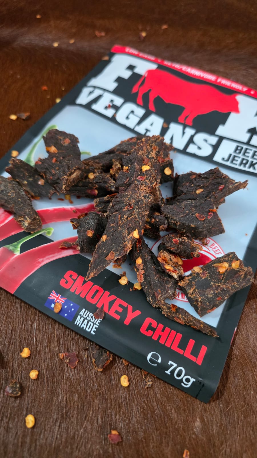 Fuck Vegans Smokey Chilli Flavour